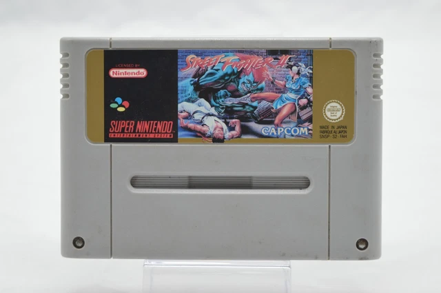 JEU GAME STREET Fighter II 2 FAH console Super Nintendo SNES PAL ...