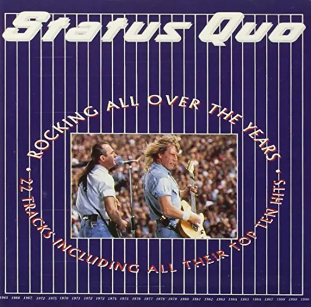 Status Quo - Rocking All Over Years CD (1990) Audio Quality Guaranteed