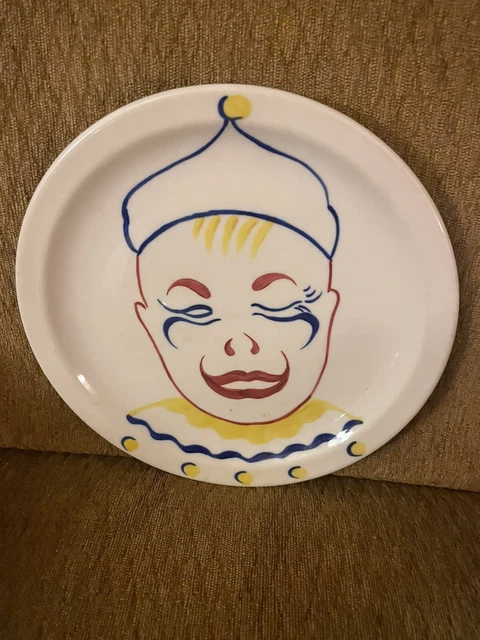 4 pcs 1951 UNION PACIFIC RAILROAD child PLATE CIRCUS bowl mug  SYRACUSE CHINA 2