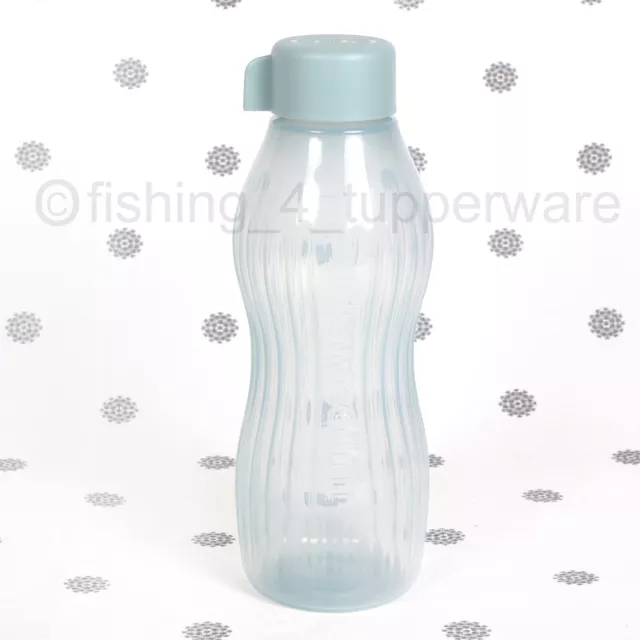 NEW Tupperware Drink Bottle  Steel Grey  Blue  880ml Freezer Bottle XtremAqua