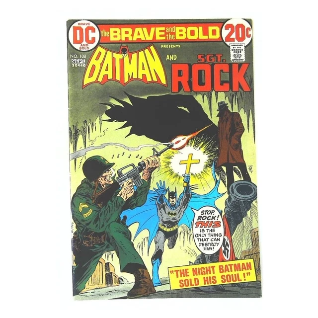 Brave and the Bold (1955 series) #108 in Very Fine condition. DC comics [y,