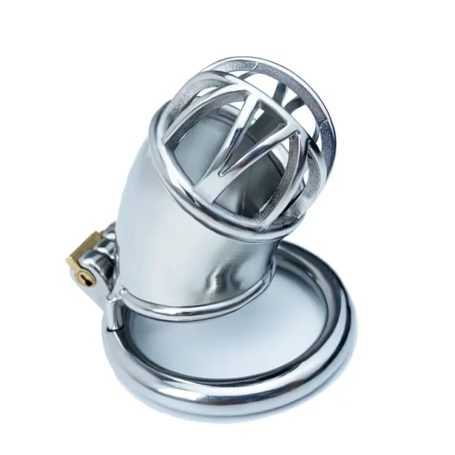 Stainless Steel Male Chastity Device Long Cage for Men Metal Locking Belt Slaves