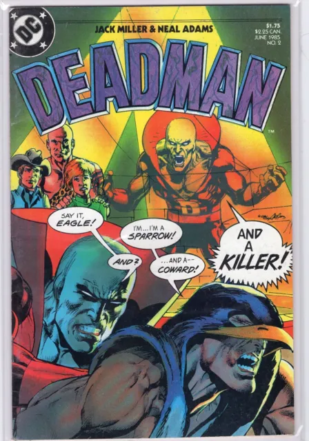 Deadman #2 (June 1985, DC Comics) Jack Miller & Neal Adams FN