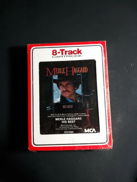 MERLE HAGGARD- HIS Best- 8-track Tape $6.00 - PicClick