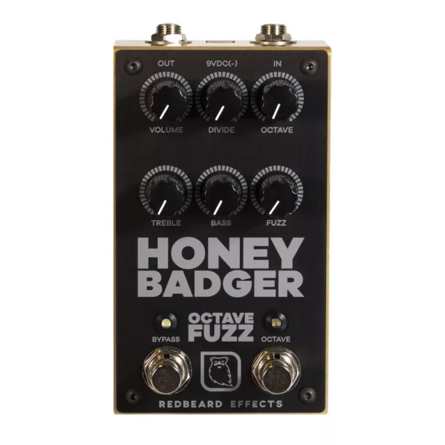 Redbeard Effects Honey Badger Octave Fuzz Guitar Pedal. Authorised Dealer!