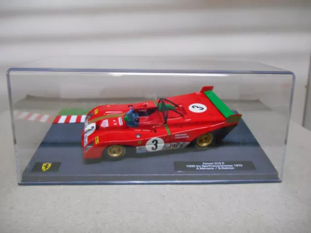 Ferrari 312 P 1972 1000Km Spa-Francorchamps Merzario 1:43 Ferrari Racing Ixo 2