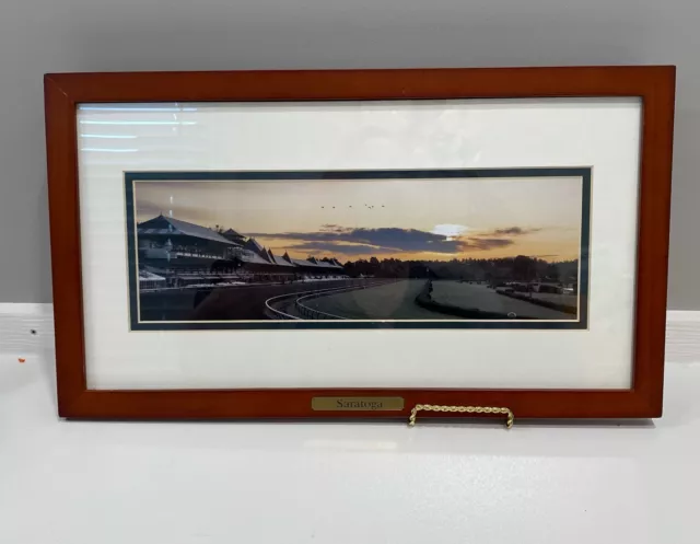 Saratoga Horse Race Track 16x0 Picture With Frame