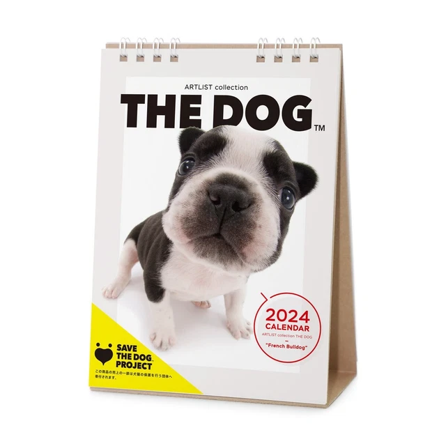 THE DOG 2024 Calendar Desktop size beagle 130 x 218 mm 50.00 PicClick