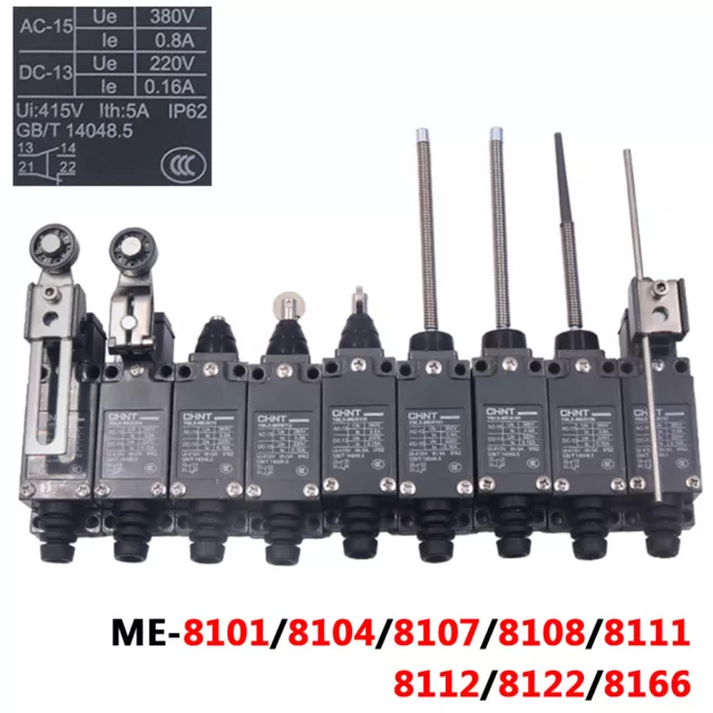 Mini Endschalter Grenztaster CNC Rollenschalter Positionstaster ME8101 - ME8166