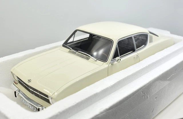 REVELL 08446 OPEL OLYMPIA A COUPE 1969 -WHITE 1:18- GOOD IN BOX | UK