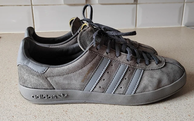 UK 8.5 ADIDAS Broomfield Ef5735 Core Green Mens Suede Trainers 69.99 PicClick UK