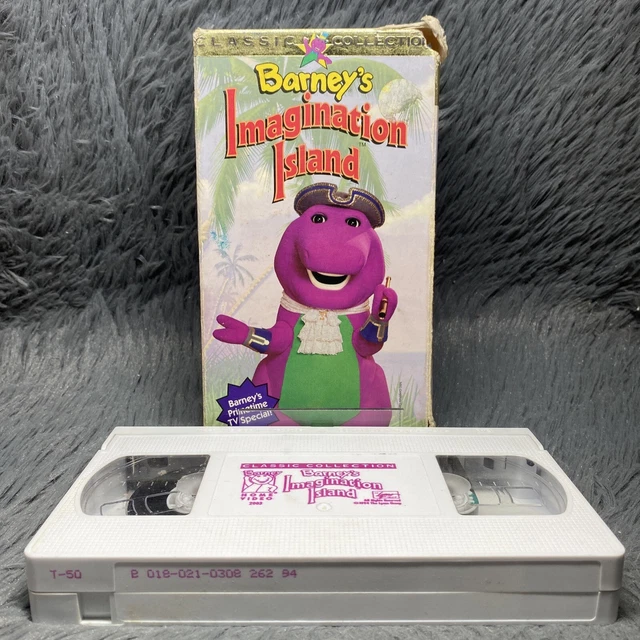 BARNEY’S IMAGINATION ISLAND Classic Collection VHS 1994 Barney Home ...
