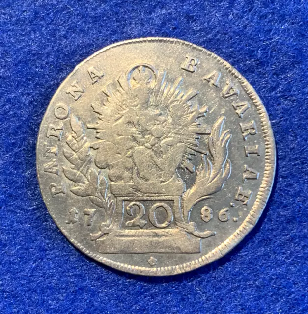 Bavaria: 20 Kreuzer 1786/Count Palatine And Elector Karl Theodor From Bavaria