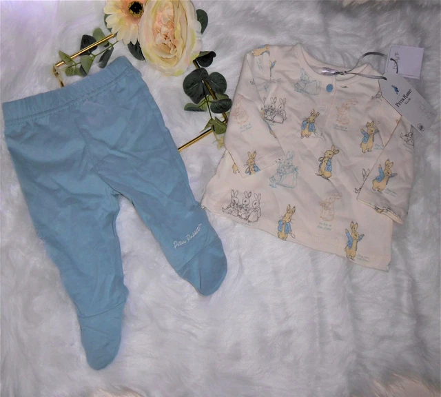Abbigliamento unisex bambino 0-3 m coniglio 2 articoli pacchetto