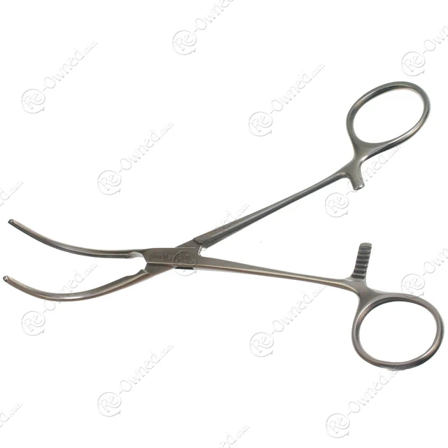 Aesculap FB463R Atraumatic Peripheral Clamp Debakey Jaws 6-1/2in