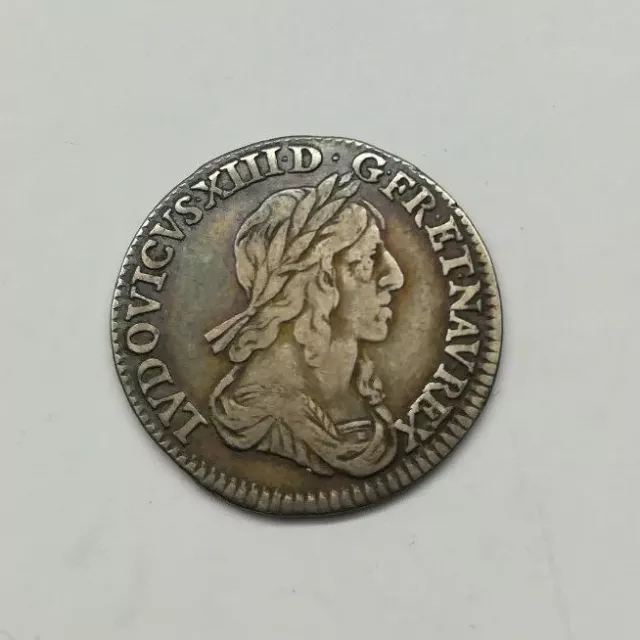 FRANCE // Louis XIII 1/12 écu 1642 A - Paris // TTB+ RARE