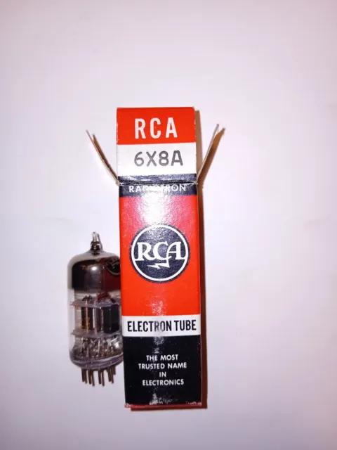 6X8A von RCA *Röhre *Tube *Valve *USA *sehr gut