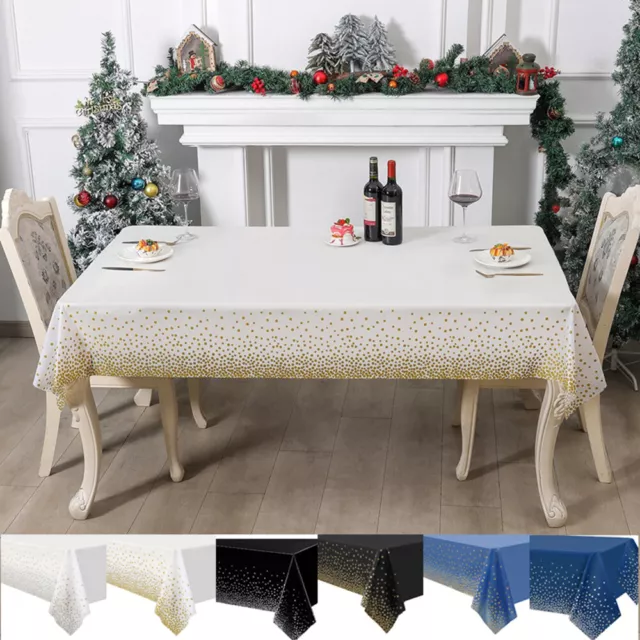 Mantel Rectangular Impermeable Pvc Mantel Plástico Fiesta Boda Liso I ”