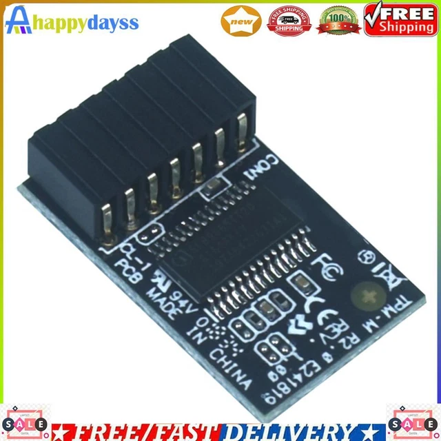 14-1 PIN TPM-M R2.0 TPM Module 15x25mm Computer TPM-M R2.0 for Asus ...
