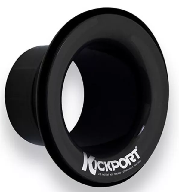 KickPort KP2 Bass Drum Port, Black