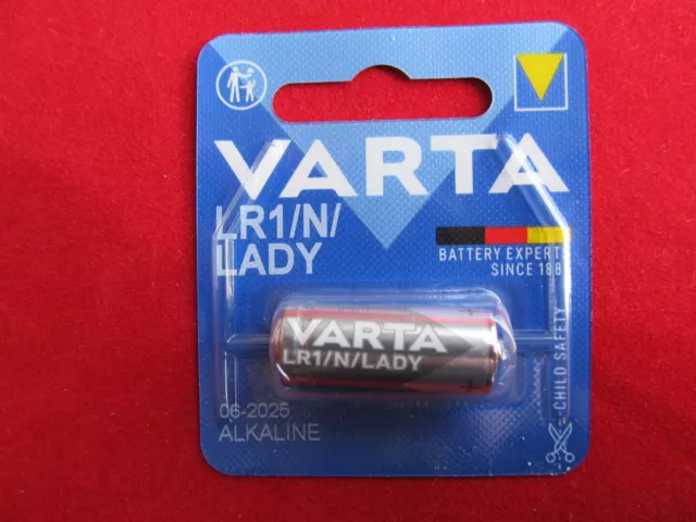 Varta Lady N LR1 Alkaline Batterie Lady LR01 MN 9100 N UM5