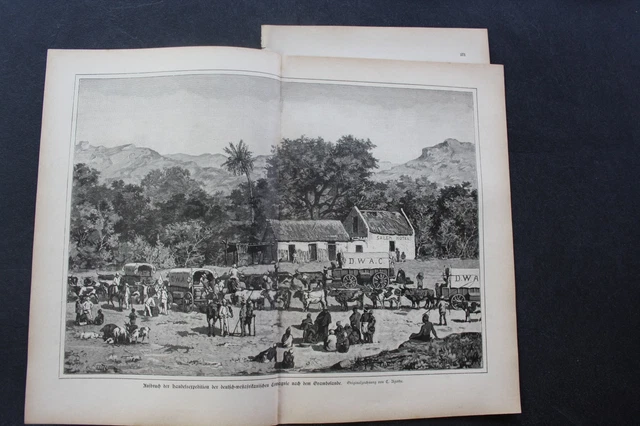 1887/88 Druck 272 Kolonien Deutsch Südwest Afrika