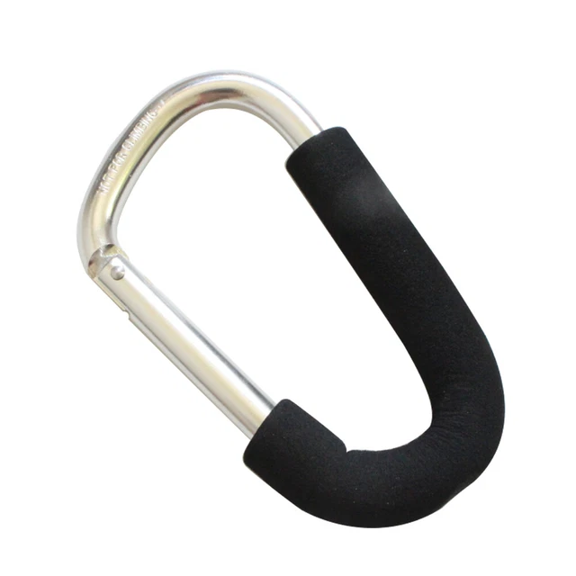 Buggy Pram Pushchair Stroller Clip Hook Shopping Bag Carrier Holder CarabinerBD
