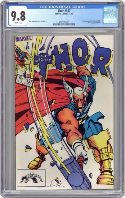 Thor #337 CGC 9.8 1983 4125314021 1st app. Beta Ray Bill