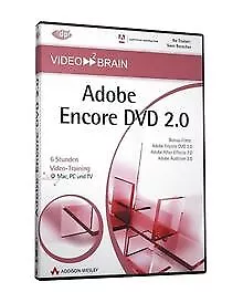 Adobe Encore DVD 2.0 - Video-Training (DVD-ROM) by Pe... | Book | condition good