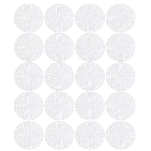 Clear Plastic Canvas Round Round Mesh Plastic Canvas Craft Embroidery  DIY Mesh