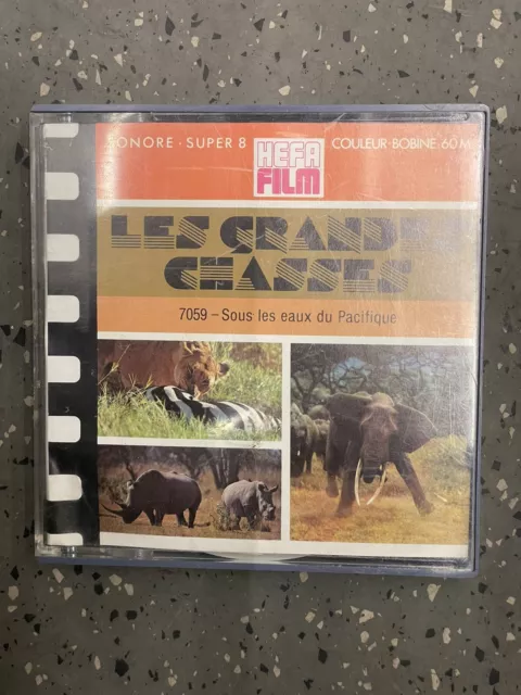 Film HEFA Super 8 : Les Grandes Chasses / Sous les eaux du Pacifique