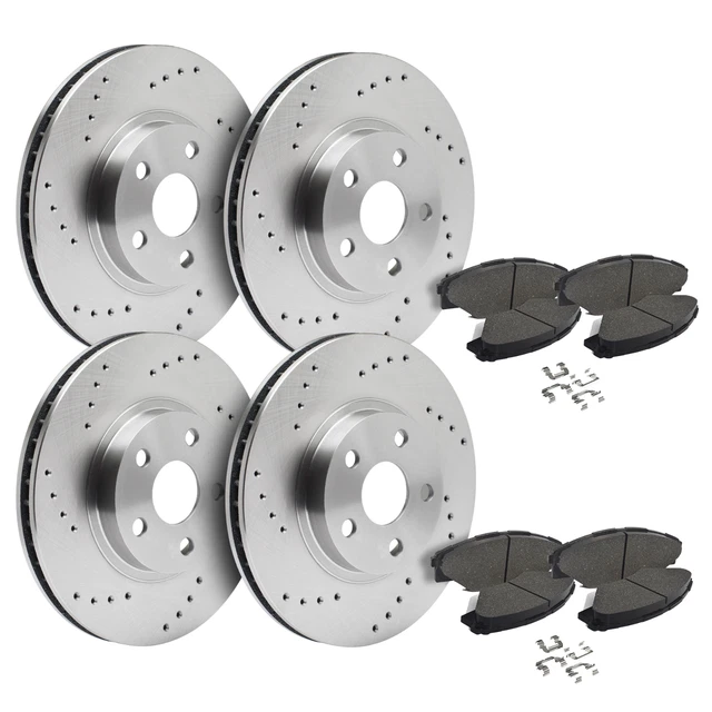 Front & Rear Disc Brake Rotors & Pads For Chrysler Sebring, Dodge Stratus 01-06 - Foto 8