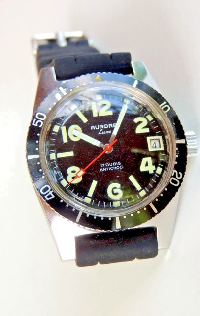 Montre Mécanique De Plongée AURORE Homme - Occasion