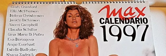 MAX 11 Calendari  "da collezione" anni 1995/2005 consecutivi +  4 RIVISTE 2