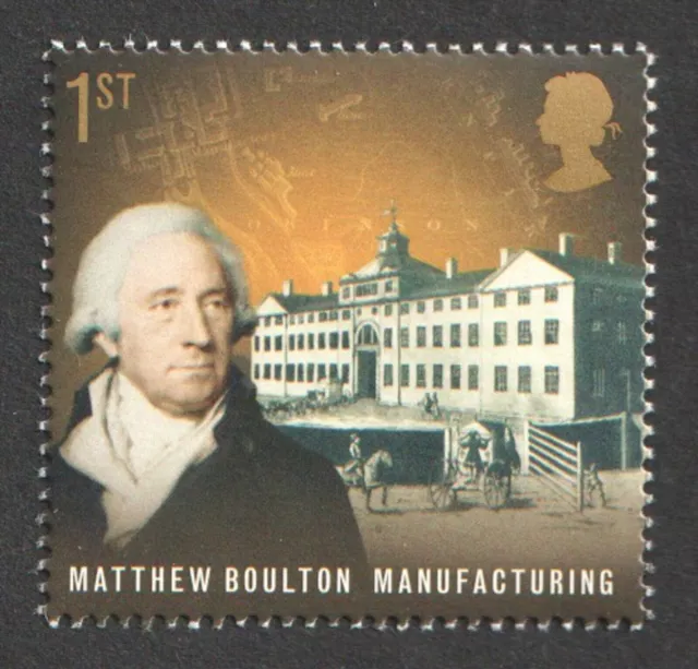 2009 1st Matthew Boulton Manufacturing Industrial Revolution Pioneers UM SG 2916