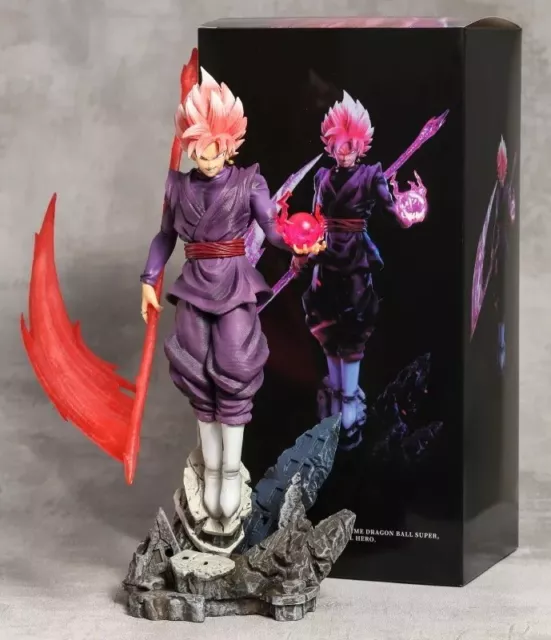 Estátua Goku Black Rose Zamasu: Dragon Ball Super 38cm Anime Mangá