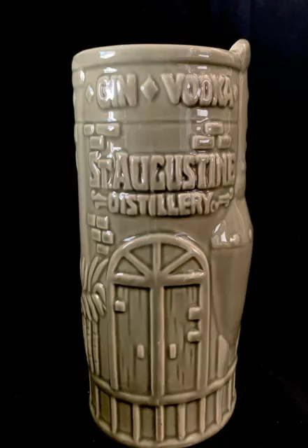 HOT & FRESH TIKI MUG St. Augustine Distillery by THOR Gin Vodka Rum Whiskey MIB!