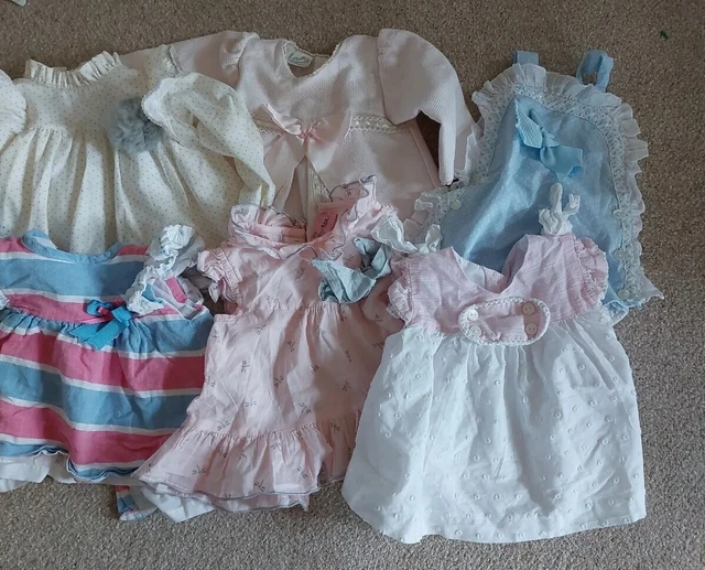 baby girl dresses 3-6 months bundle