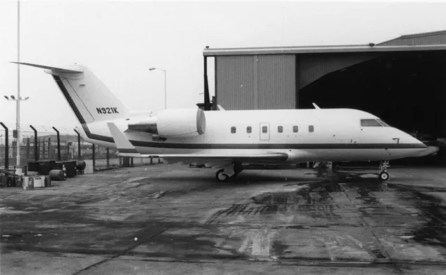 Aircraft Services Corp., Canadair Challenger 601, N921K, c1985 - photo