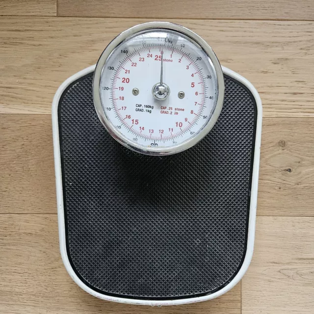 Bathroom Weighing Scales Analogue Display Medical Display Mechanical Vintage