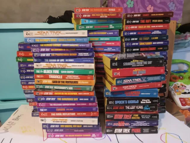 85 Original Star Trek Pocket Books Novels