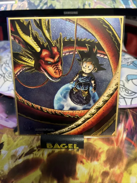Dragon Ball Shikishi ART RAGING 2 Son Goku & Ultimate Shenron