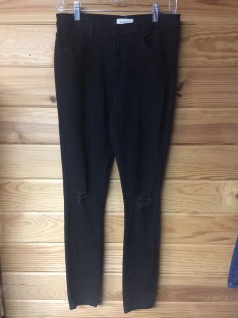 Women's Mono B Black Skinny Denim Jeans Size 7