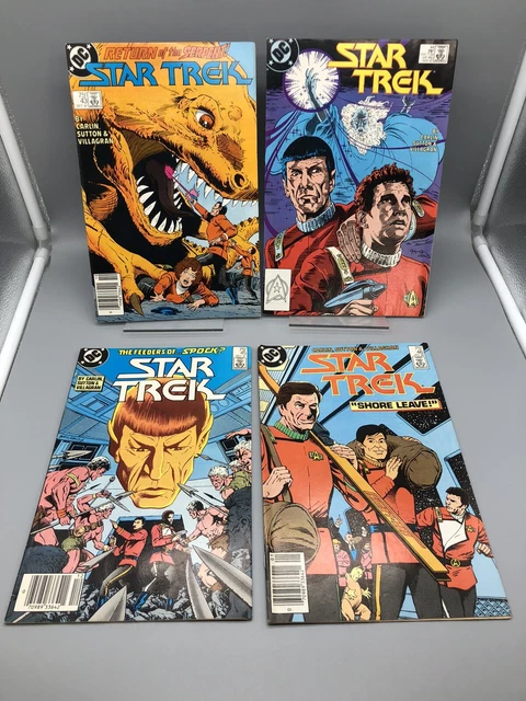 Lot of 31 - STAR TREK VOL. 1 + Annuals, ISSUES #19, 29-55, 35 DC COMICS  1984-88 6