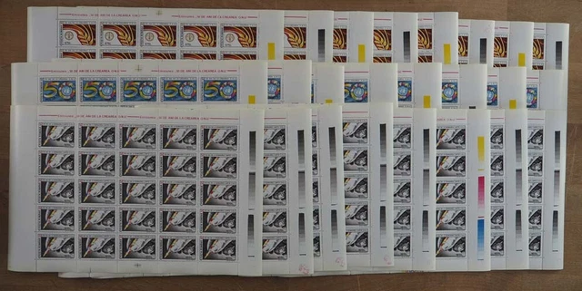 1995 Rumänien; 200 Serien UNO, postfrisch/MNH, MiNr. 5073/75, ME 900,-