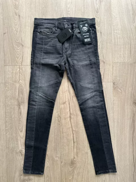 Diesel D Amny Skinny Jeans Grey W32 L32 A02199009QE