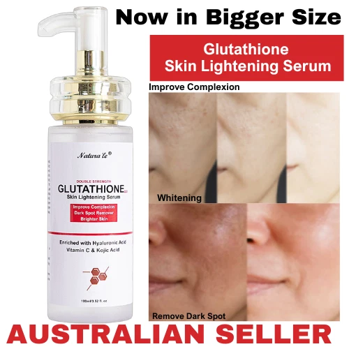 liquid glutathione for skin whitening GLUTATHIONE FACE SERUM Skin Whitening Brightening Moisturize Dark Spot  Remover $23.99