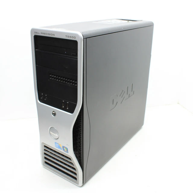 Dell Precision T5500 Windows 10 PC Intel Xeon E5630 2.53GHz 12GB 500GB HDD