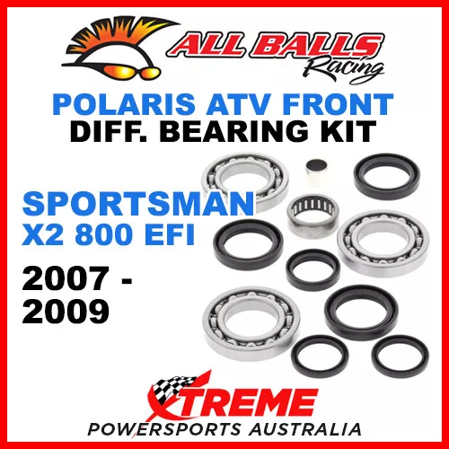25-2065 Polaris Sportsman X2 800 EFI 2007-2009 Front Differential Bearing Kit