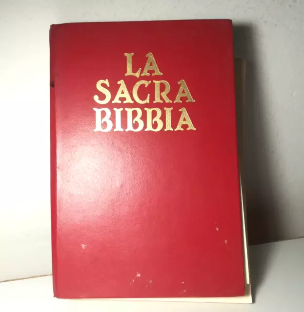 La Sacra Bibbia 1974 Libro Da Collezione - (133)
